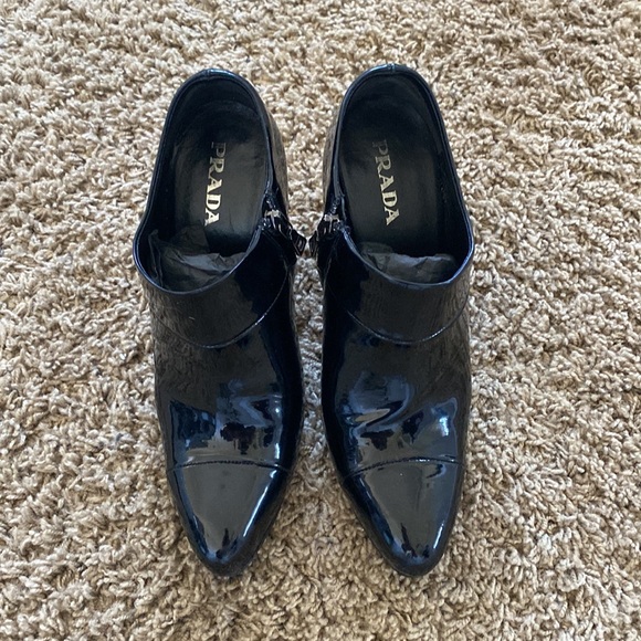 Vintage Prada Short Boot Heels - Picture 3 of 4